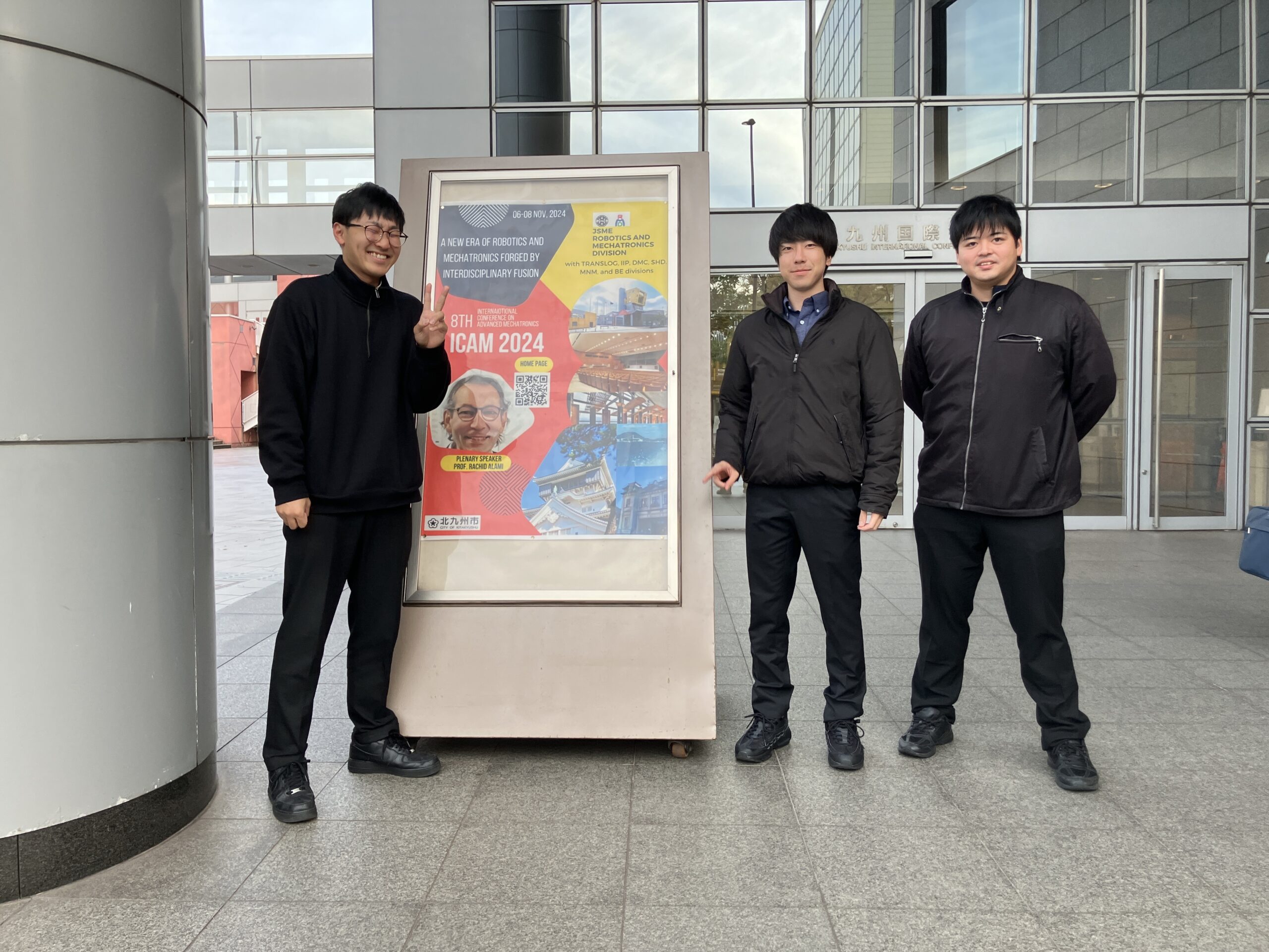 国際会議ICAM2024で学生が1名発表しました。