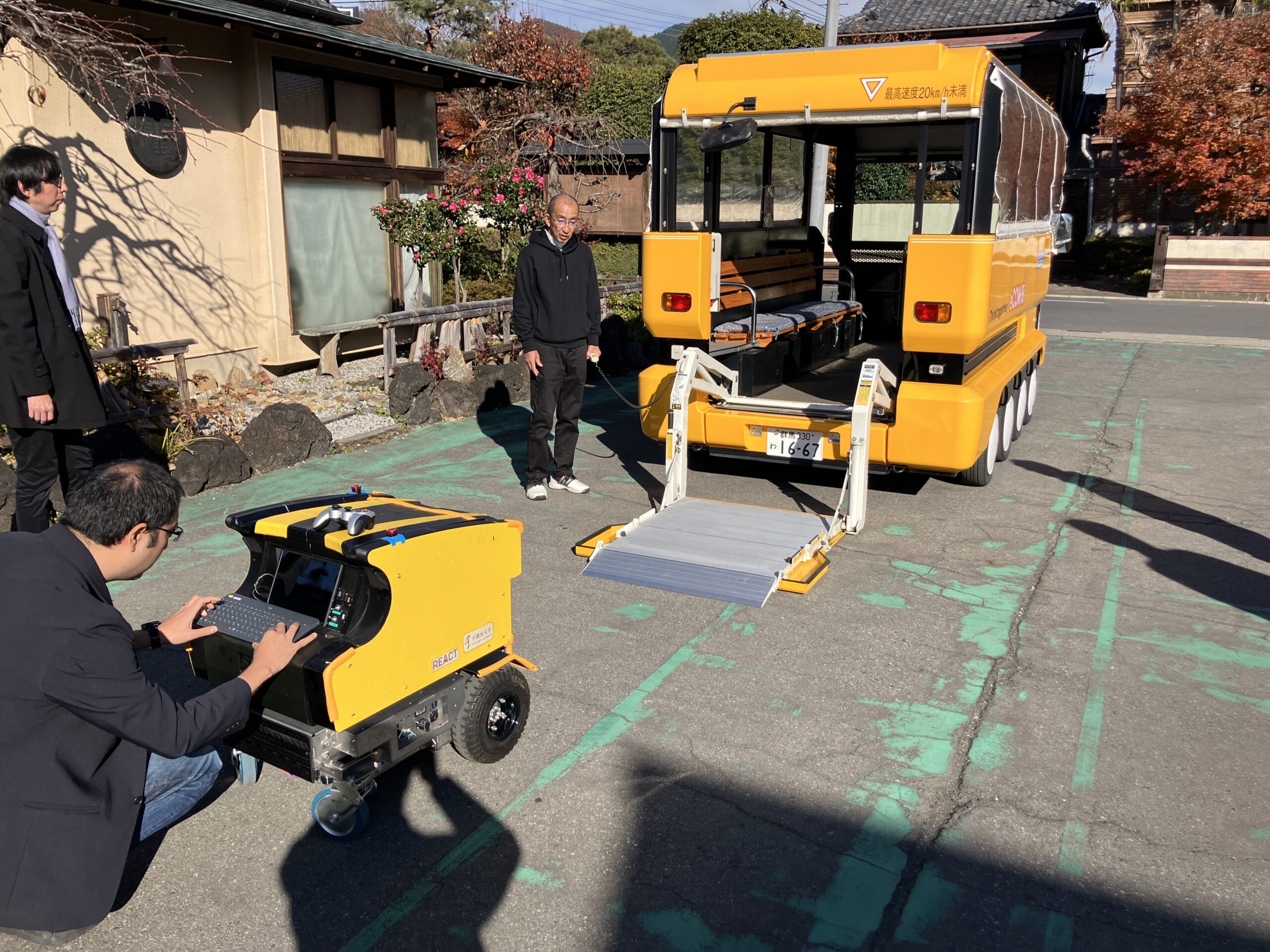 群馬大学のCRANTSと実験を行いました